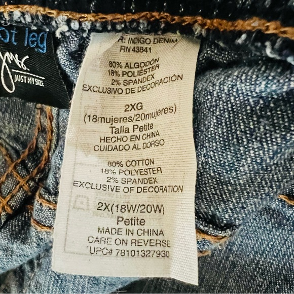 JMS Blue Boot Leg Jeans - Picture 8 of 8